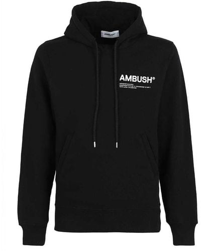 Ambush Cotton Logo Sweatshirt - Black