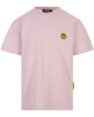 Barrow T-Shirt With Logo - Pink