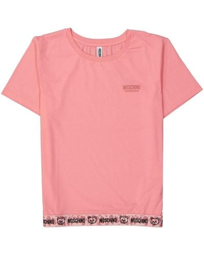 Moschino Cotton T-shirt - Pink