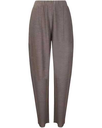 Boboutic Pleated Trousers - Grey