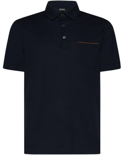 Zegna T-shirts And Polos - Black