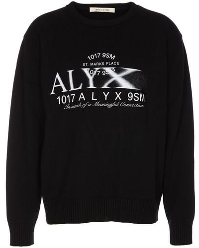 1017 ALYX 9SM Alyx Sweaters - Black