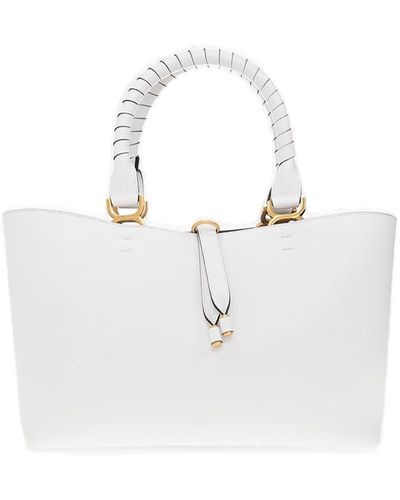 Chloé ‘Marcie Small Shopper Bag - White
