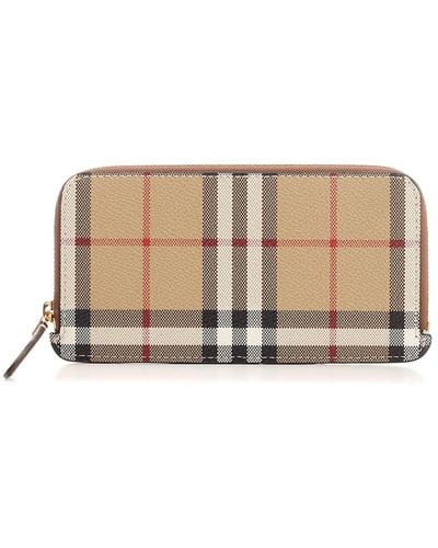Burberry Credit Card Case - Natural