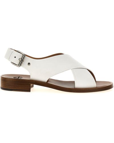 Church's Crossed Band Sandals - White