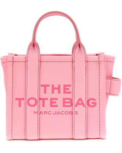 Pink tote store handbag