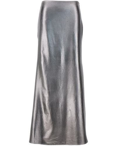 ROTATE BIRGER CHRISTENSEN Long Skirt Skirts - Gray