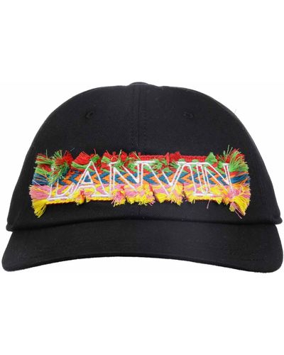 Lanvin Black Curb Hat