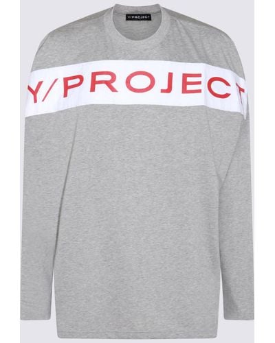 Y. Project Cotton T-Shirt - Gray