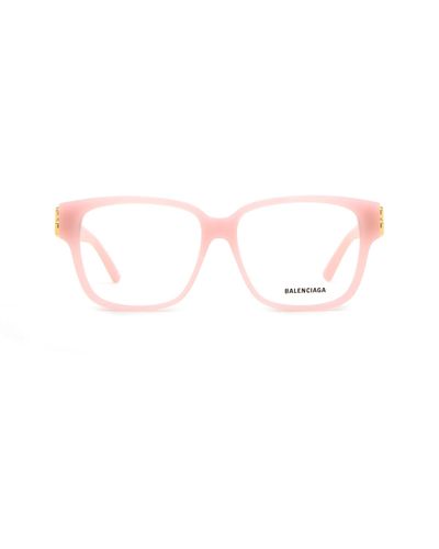 Balenciaga Bb0104O Glasses - Pink