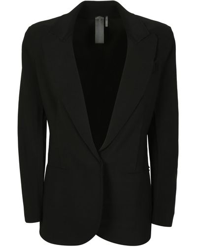 Norma Kamali Fitted Blazer By . Timeless And Essential Garment Suitable For Any Occasion - Black
