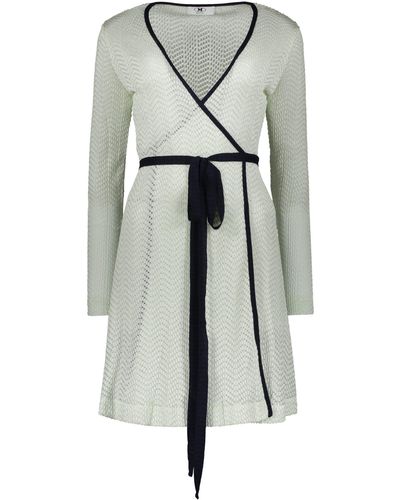 M Missoni Knitted Dress - Gray