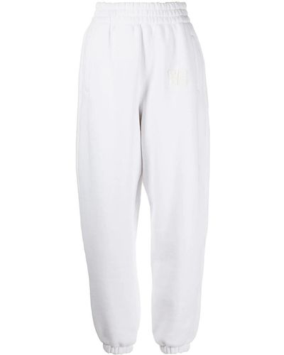 Alexander Wang Logo-print Track Trousers - White