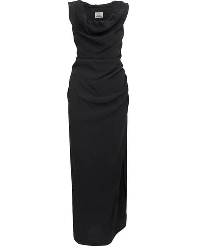 Vivienne Westwood Draped Ginnie Dress - Black