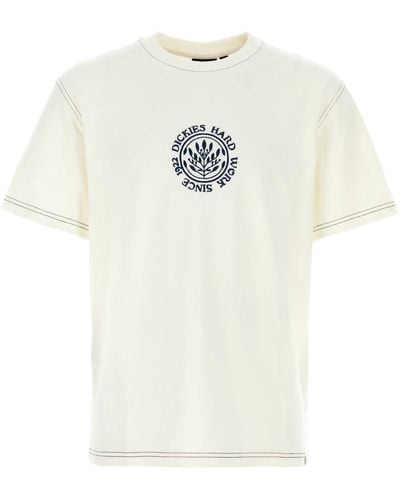 Dickies Ivory Cotton T-shirt - White