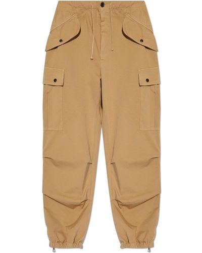Dries Van Noten Cargo Trousers By - Natural