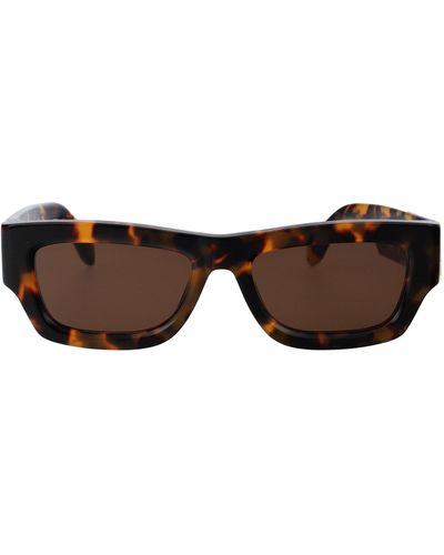 Palm Angels Auberry Sunglasses - Brown
