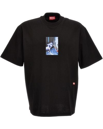 DIESEL T-wash T-shirt - Black