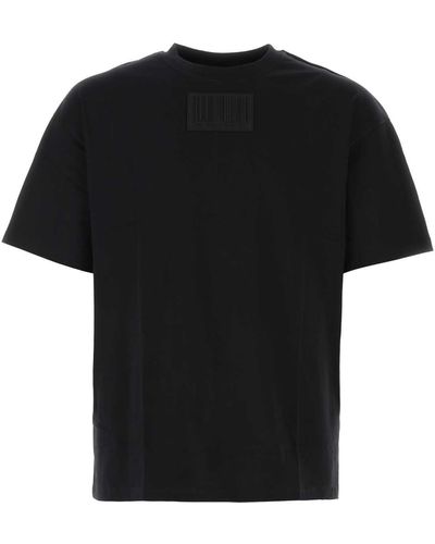 VTMNTS Cotton T-Shirt - Black