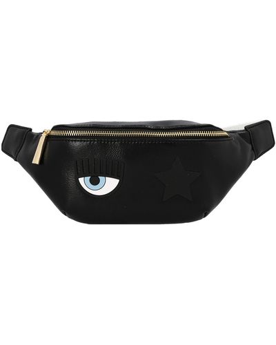 Chiara Ferragni Eyestar Belt Bag - Black