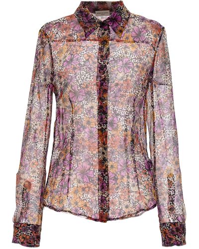 Dries Van Noten Cloudy Shirt, Blouse - Pink