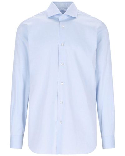 Barba Napoli Classic Shirt - Blue