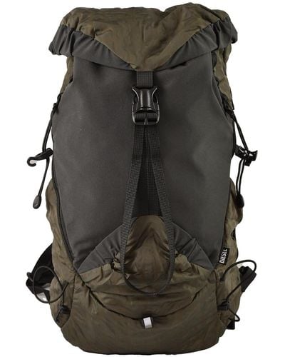 DIESEL Green / Gray Backpack