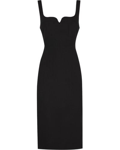Victoria Beckham Sheath Dress - Black