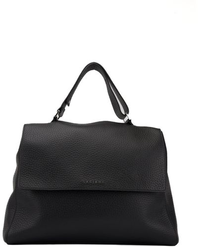 Orciani Sveva Soft Large Bag - Black