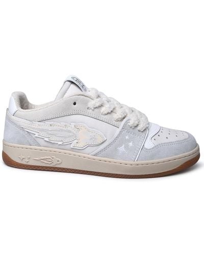 ENTERPRISE JAPAN Leather Trainers - White