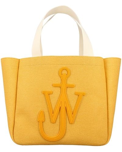JW Anderson Cabas Tote Bag - Yellow