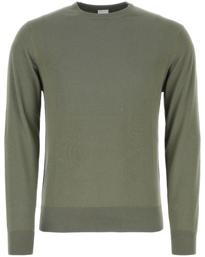 Aspesi Sage Cotton Sweater - Green
