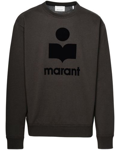 Isabel Marant Cotton Blend Sweatshirt - Black