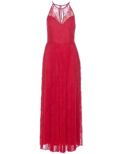 Twin Set Laces Dress - Red