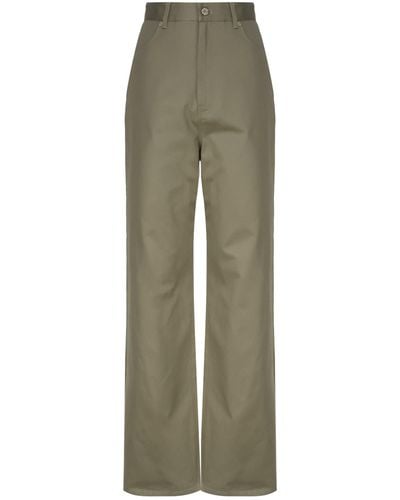 Loewe Trousers Crafted - Green