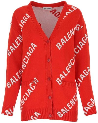 Balenciaga Knitwear - Red