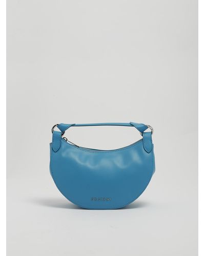 Orciani Mini Hobo Shoulder Bag - Blue