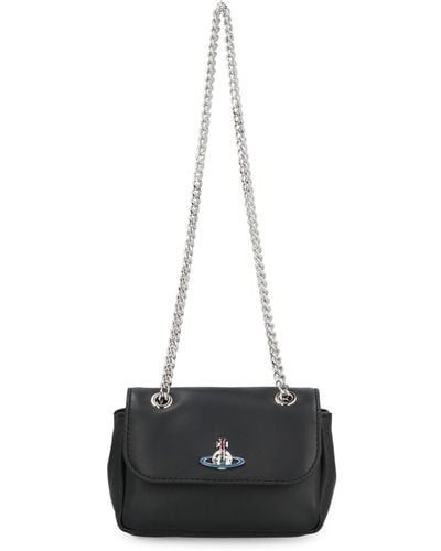 Vivienne Westwood Leather Mini Crossbody Bag - Black