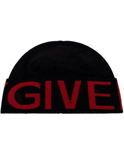 Givenchy Wool Logo Hat - Black