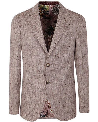 Etro Roma Sport Jacket Clothing - Brown