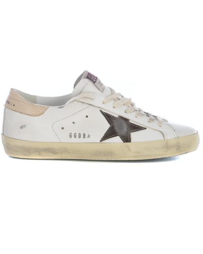 Golden Goose Trainers Golden Gooose Super Star Made Of Leather - White