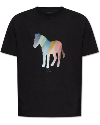 PS by Paul Smith Ps Cotton T-Shirt - Black