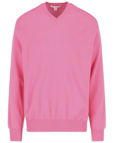 Comme des Garçons Wool Jumper - Pink