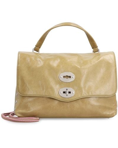Zanellato Postina S Leather Handbag - Metallic