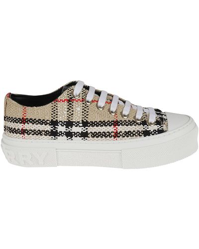 Burberry Check Wool Sneaker - Multicolor