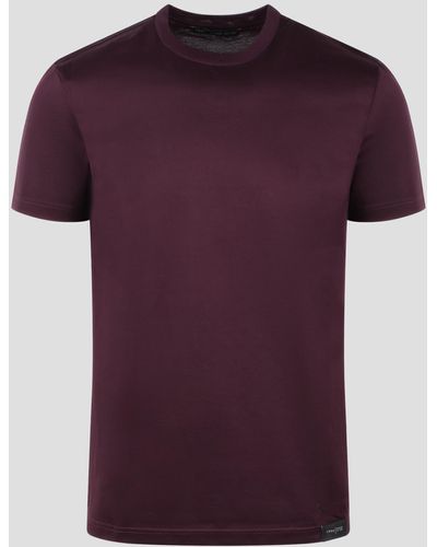 Low Brand Jersey Cotton Slim T-Shirt - Red