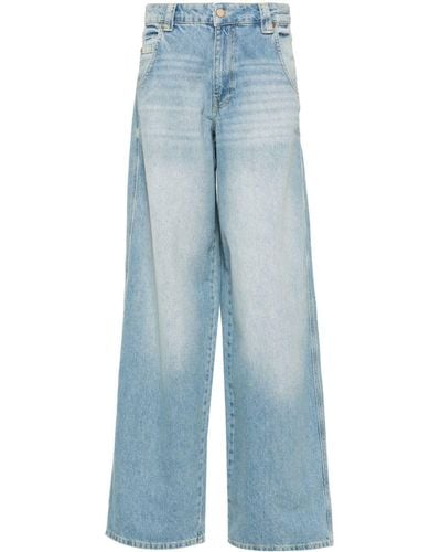 Essentiel Antwerp Function Wide Leg Jeans - Blue