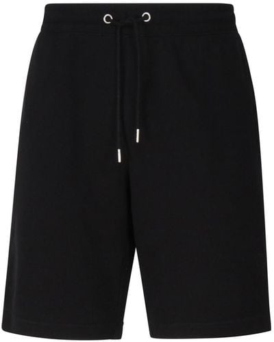 Sun 68 Cotton Blended Shorts - Black