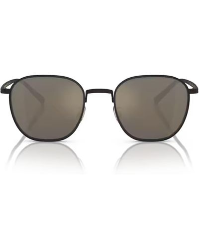 Oliver Peoples Ov1329St Matte Sunglasses - Metallic
