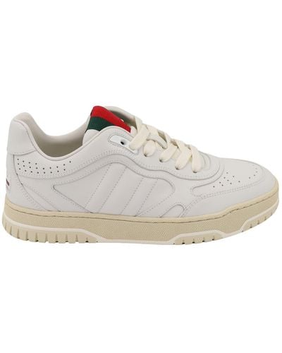 Gucci Re-Web Trainers - White